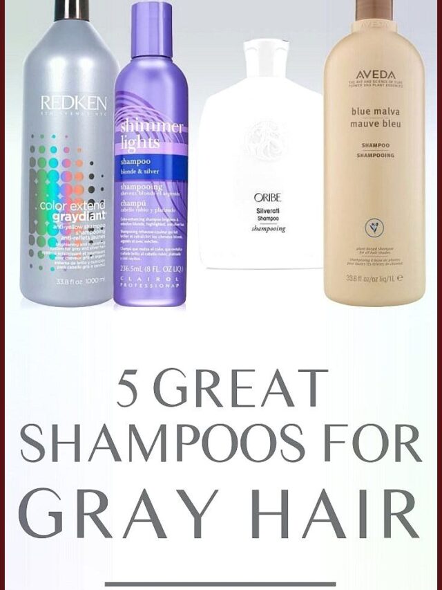 12 Best Shampoos for Gray Hair